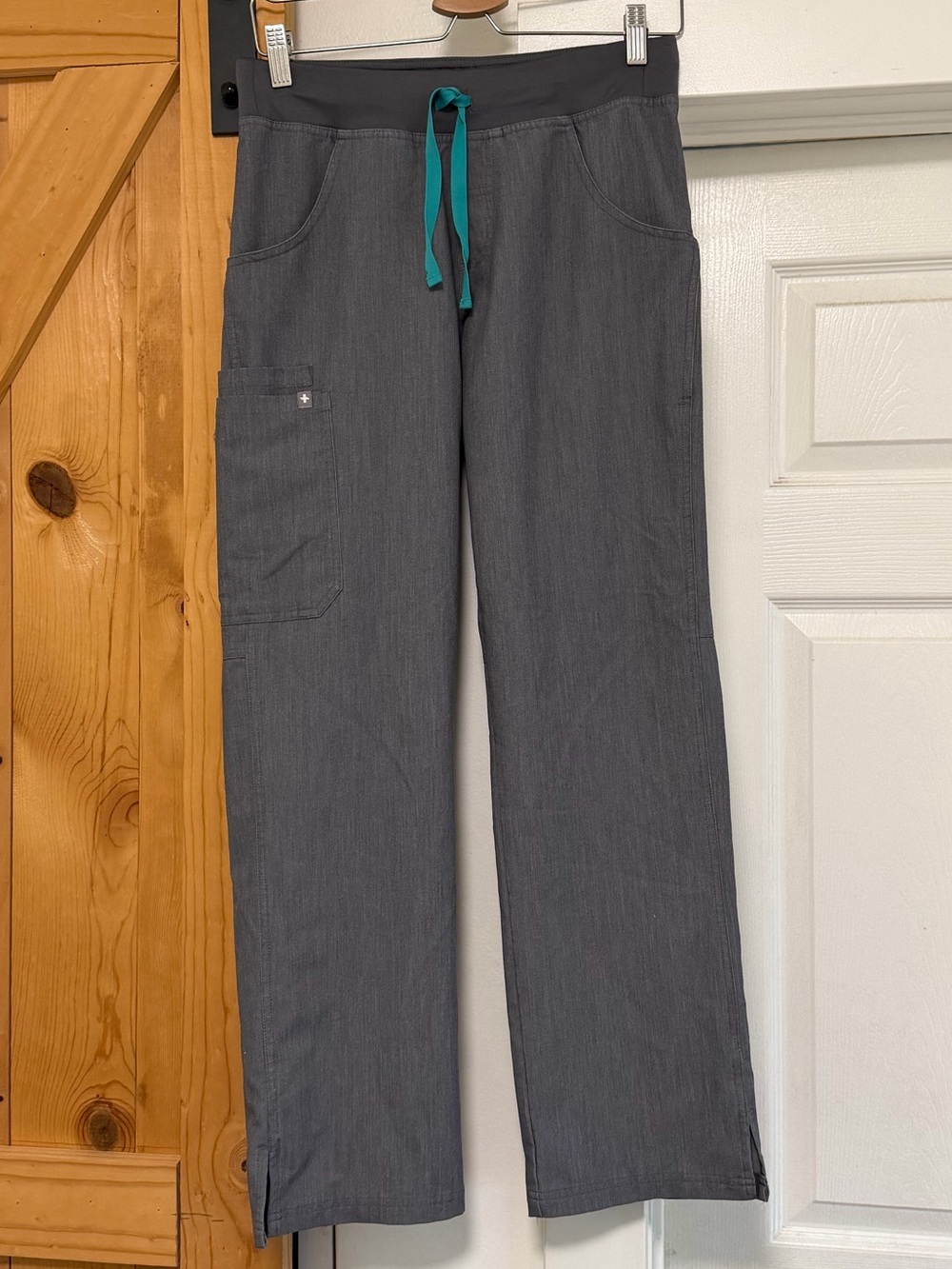 Figs Womens Grey Scrub Pants